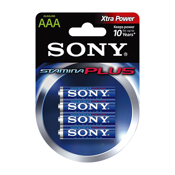 Alkalne baterije (4 AAA) AM4B4D, SONY | Volim svoj dom
